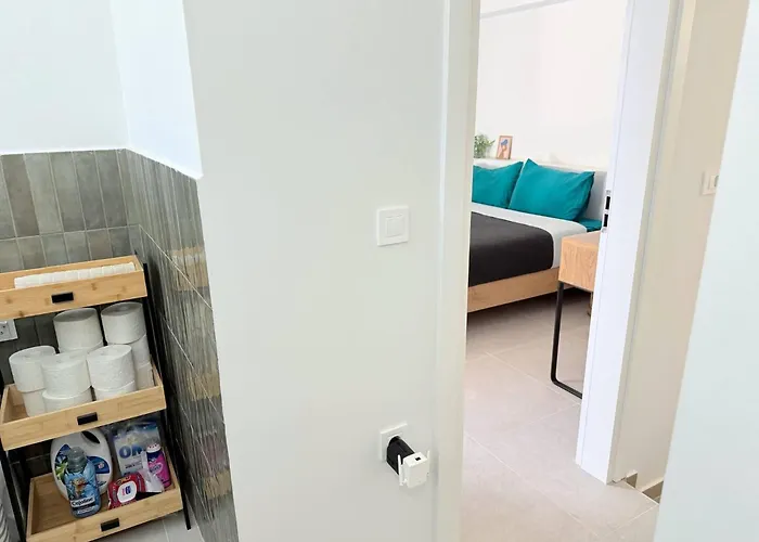 Azure Loft - 3min Walk To Beach, 10min To Old Town Lejlighed Chania (Crete)